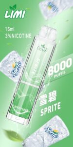 LIMI 8000口發光拋棄式 大煙量長續航 可批發 多口味一次性電子煙
