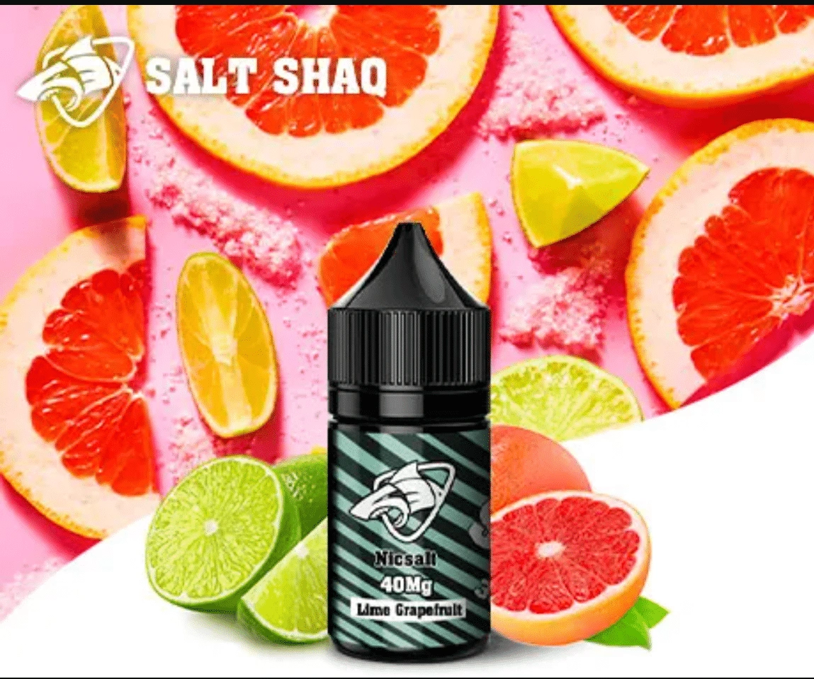 SALT SHAQ 鯊克煙油 實體照片