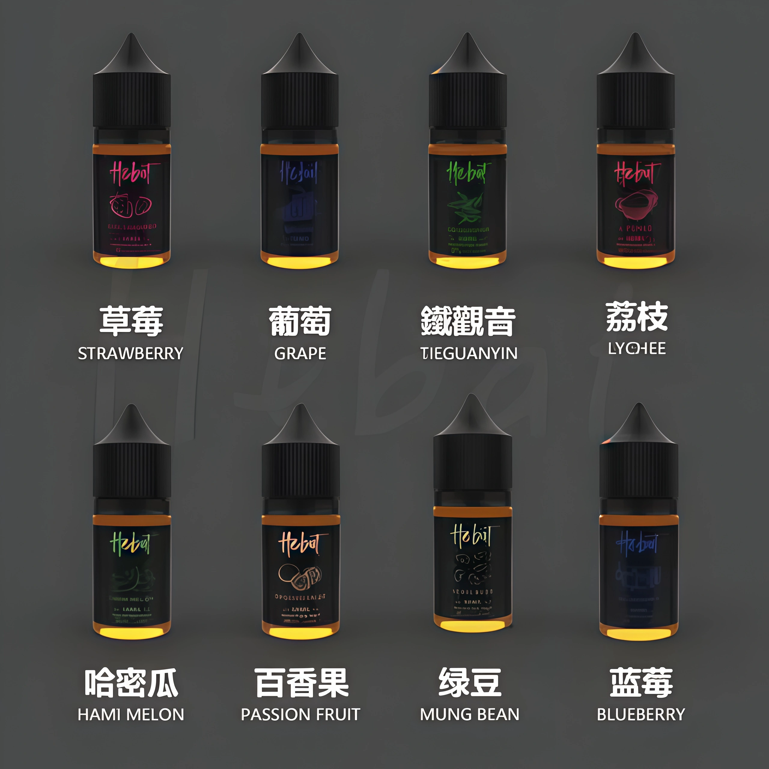 HEBAT 喜貝小煙油推薦|30ml/50mg 高濃度鹽丁|台灣現貨 3 HEBAT 喜貝小煙油 實體照片