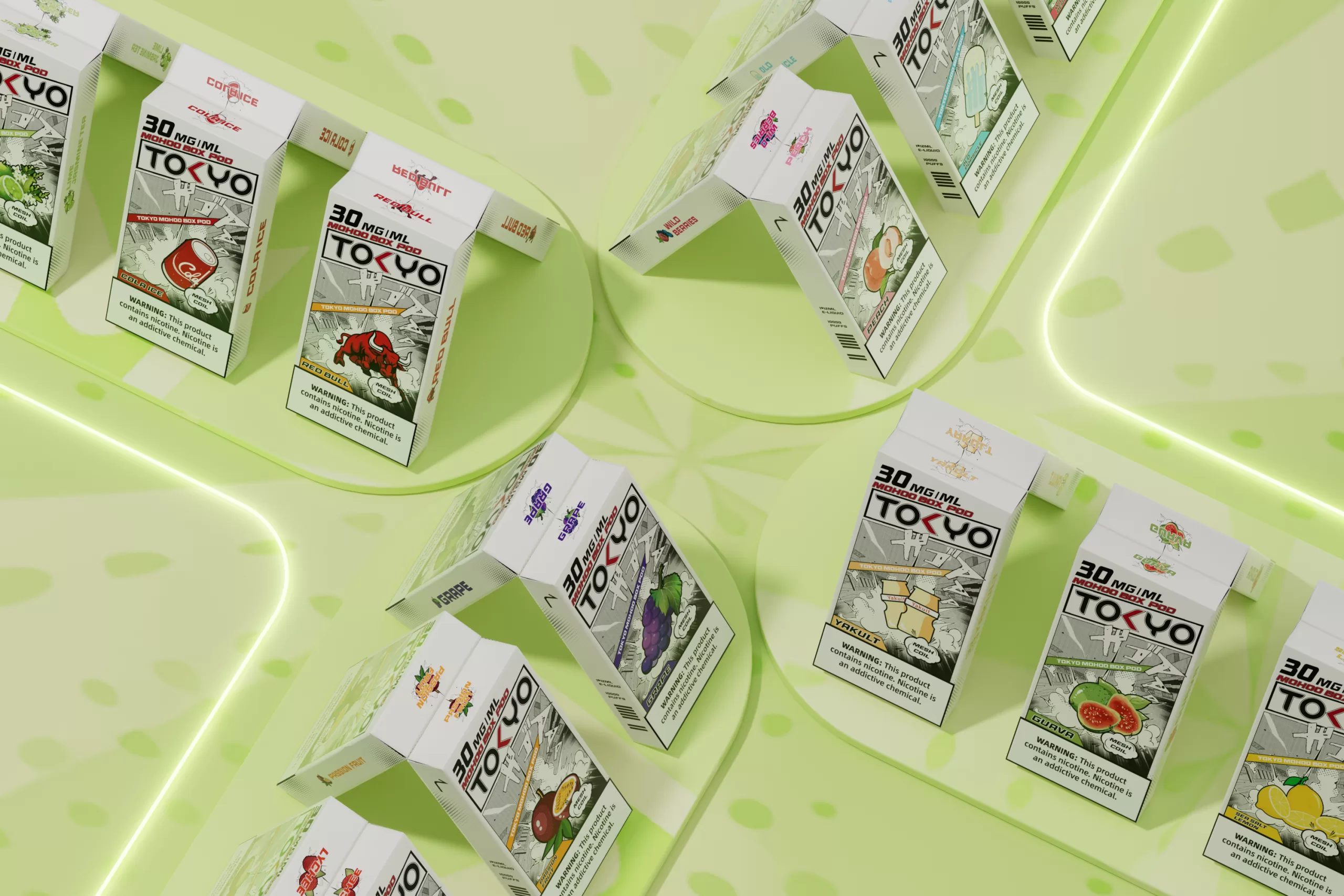 東京魔盒 MOHOO 煙彈 外觀照