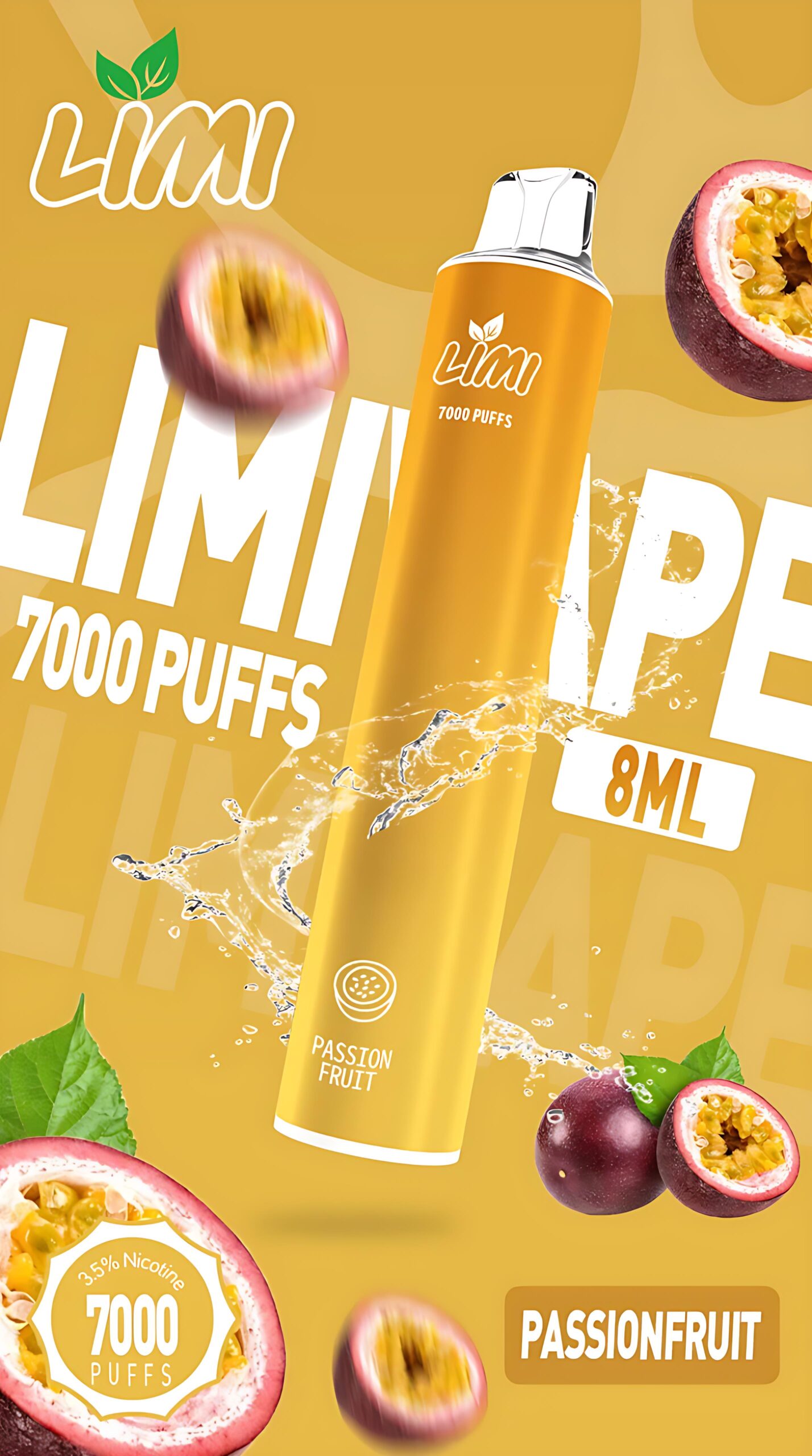 LIMI 7000 口拋棄式電子菸 外觀照
