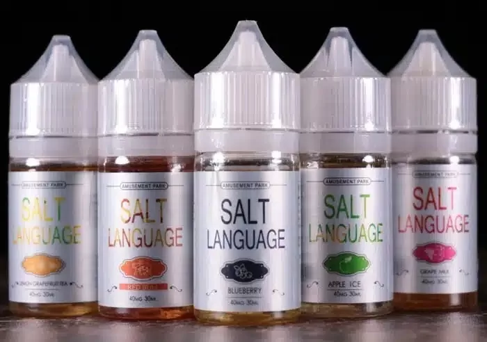 SALT LANGUAGE 鹽語煙油推薦|丁鹽小煙專用|台灣現貨 2 SALT LANGUAGE 鹽語煙油 實體照片
