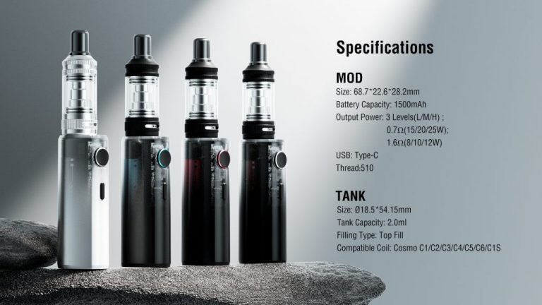 VAPTIO COSMO NEBULA 星雲主機套組推薦|台灣現貨 2 VAPTIO COSMO NEBULA 星雲主機套組 外觀照