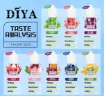 Diya煙油 叮啞30ml小煙油推薦 0-50mg 台灣現貨